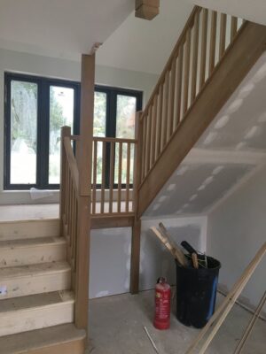 Oak stair case